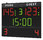 FC54H25 Tabellone segnapunti multisport, per utilizzo multidisciplinare (pallacanestro, pallavolo, calcio a 5, ecc.)., cifre H25cm_Perspective2